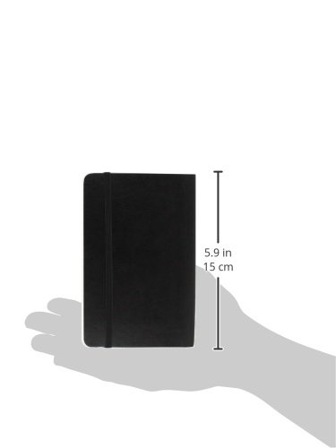 Moleskine DSB18WN2Y18 - Agenda semanal 2017-2018, 18 meses, tapa blanda, color negro (AGENDAS 18 MOIS)