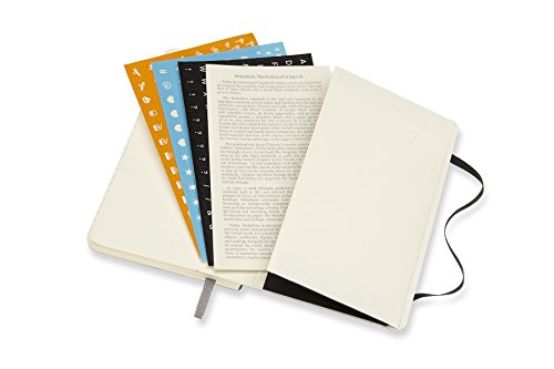 Moleskine DSB18WN2Y18 - Agenda semanal 2017-2018, 18 meses, tapa blanda, color negro (AGENDAS 18 MOIS)