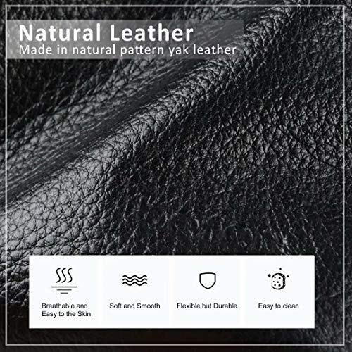 Monedero Minimalista Monedero de la Cartera del Cuero Genuino de Las Mujeres de Befen para el iPhone 8/7 / 6s / 6 más, Samsung Note 5/4