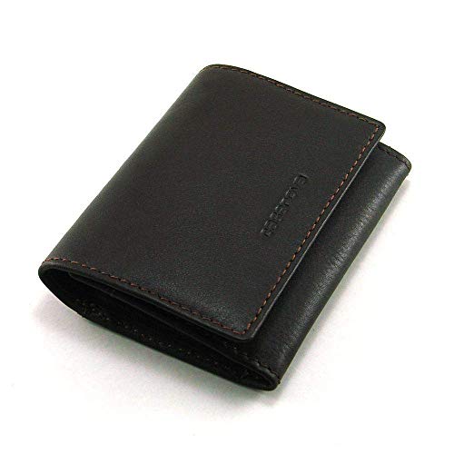 Monedero Unisex, Hecho a Mano en España, Marca Casanova, Hecha en Piel de Vacuno, Ref. 10004 Marrón