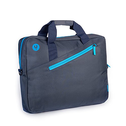 MONRAY NGS Ginger maletín para Ordenador portátil, Jengibre Azul, 39,6 cm (15.6”) con Bolsillo Exterior