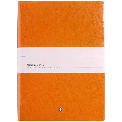 Montblanc 146 - Maletín para portátil, diseño de manganeso, color naranja