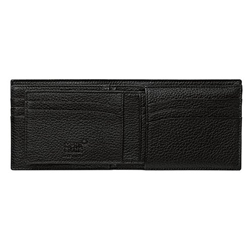 Montblanc Meisterstück Soft Grain Tarjetero, 12 cm, Negro (Schwarz)