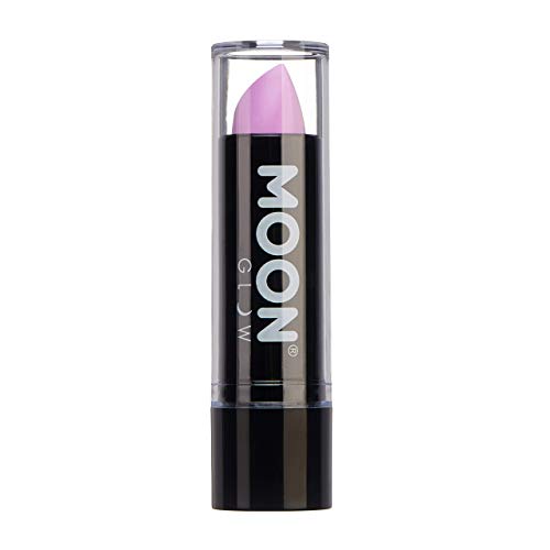 Moon Glow - Barra de labios neón UV 4.5g Pastel Lila - produce un brillo increíble bajo la iluminación/retroiluminación UV!