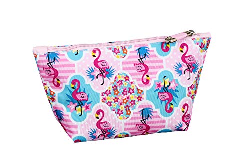 Moos  Flamingo Pink Oficial Mochila Escolar Infantil Porta Maquillaje 230x80x120mm