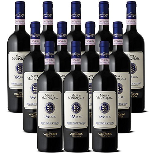 Morellino di Scansano D.O.C.G. I Massi di Mandorlaia (12 botellas 37,5 cl)