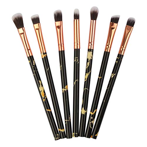 MORETIME 7 multifuncional profesional multifuncional suave que no daña la piel sombra de ojos de alto brillo sombra de rubor pincel de maquillaje corrector de sombra de ojos de maquillaje