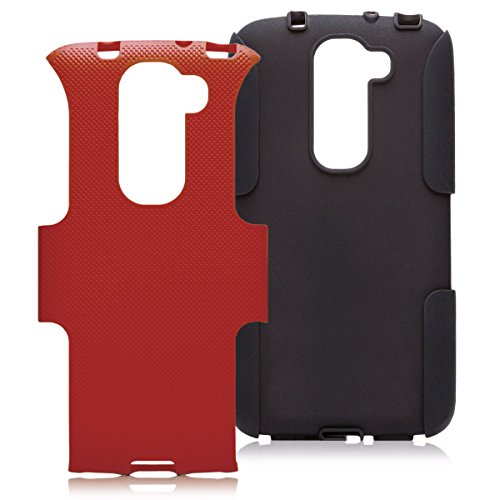 Motorola Moto G | iCues 2 Caso Air Rojo Parte | Caso duro al Air libre grueso a prueba de golpes militares Lifeproof hombres, niños piel protectora de protección [protector de pantalla, incluyendo] Cubierta Cubierta Funda Carcasa Bolsa Cover Case
