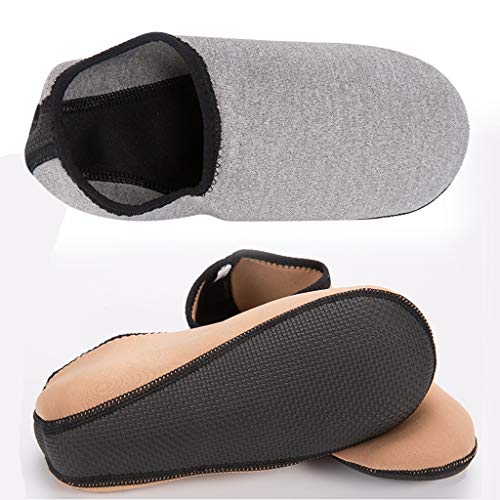 MOUNTAIN MEN Perfeclan Natación Submarinismo Surf Calcetines Calzado de Neopreno Gris Playa Seca Accesorios Piscina Lago Bay Deportes de Aventura Diver (Size : XXL Gray)