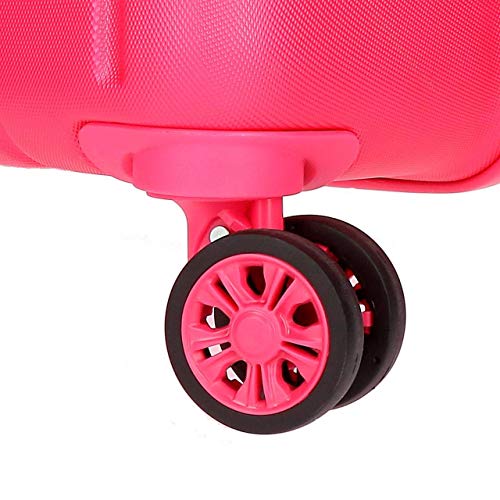 Movom Wood Equipaje de Mano, 55 cm, 43 Litros, Rosa