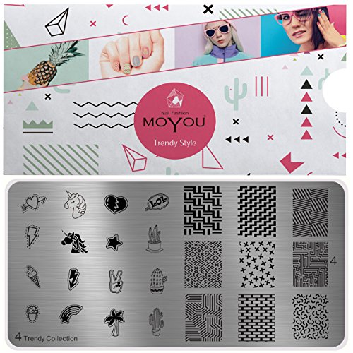 MoYou's XL Trendy platos colección 4