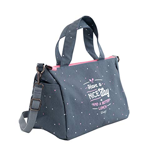 Mr. Wonderful Have a Nice Day and a Better Lunch, Bolsa para Almuerzo, Tamaño Único, Multicolor