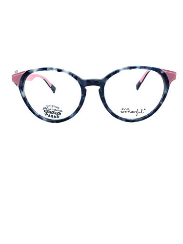 MR WONDERFUL MW 69037 545 51,gafa vista mujer,montura en azules y rosa.
