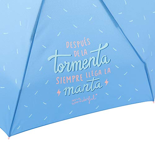 Mr. Wonderful WOA09198ES 2019 Paraguas clásico 19 cm, Multicolor