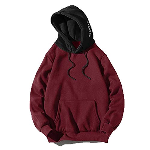 Mr.BaoLong&Miss.GO Sudaderas con Capucha para Hombre Camisetas Casuales para Hombre Sudaderas para Hombre