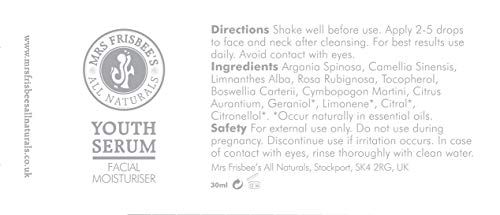 Mrs Frisbee's All Naturals - Aceite facial para jóvenes