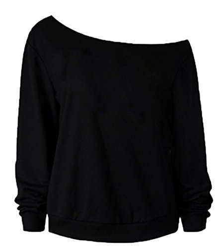 Mujeres Otoño Invierno Elegante Camisetas Suéter Fuera del Hombro Labios Rojos Impresas Sudaderas Pulóver Manga Larga Jerséis Tops Sweatshirt