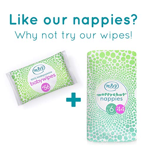 Mum & You Pañales Nappychat Hipoalergénicos, Talla 5, (52 Pañales). Hasta 12 horas de sequedad. Testado dermatológicamente, sin perfumes ni lociones y libre de cloro