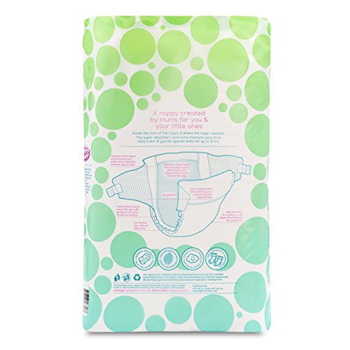 Mum & You Pañales Nappychat Hipoalergénicos, Talla 5, (52 Pañales). Hasta 12 horas de sequedad. Testado dermatológicamente, sin perfumes ni lociones y libre de cloro