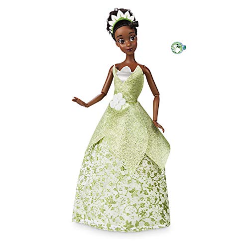Muñeca oficial Tiana Classic Princess 30cm de Disney con anillo