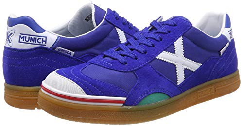 Munich Gresca, Zapatillas de fútbol Unisex Adulto, Azul (Azul Royal 03), 43