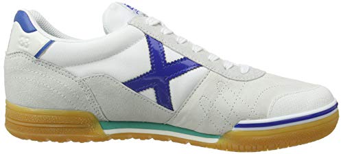 Munich Gresca, Zapatillas de fútbol Unisex Adulto, Blanco, 44