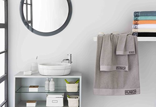 Munich Juego DE Toallas Negro