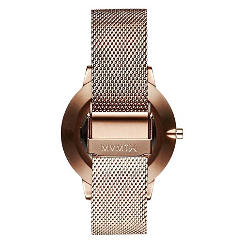 MVMT Reloj Analógico para Mujer de Cuarzo con Correa en Acero Inoxidable D-MB01-RGWM