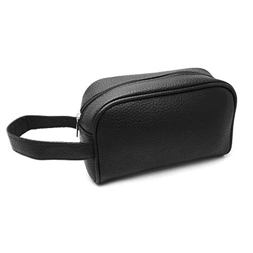 MYB Bolso de asas en cuero sintético - para hombres y mujeres - múltiples colores (Negro)