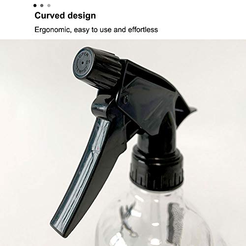 N/ A Botella De Spray De Limpieza Doméstica, Hecha De Material Pet, Regadera Especial De Desinfección De Alcohol 250ml-3pack, Botella De Spray De Agua De Maquillaje para Damas