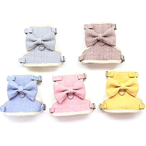 “N/A” El algodón Especial de Cuerda de tracción Anti-Escape de Gato es cómodo y Conveniente-Pink_5-15_catties