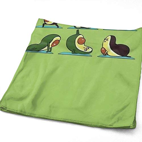 N/A Yoga Aguacate Cocina, Muebles, Gimnasio SPA Natación Deportes, Belleza del automóvil Toallas de Viaje para baño Absorbente Suave 30x70cm