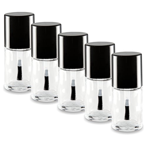 NAILFUN 5 Frascos 15 ml para Esmalte de Uñas (Vacíos)