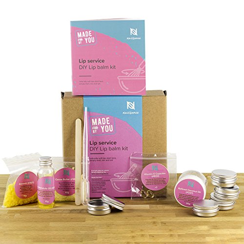 Naissance Kit DIY"Lip service": Bálsamo Labial - 100% puro, natural y cruelty free