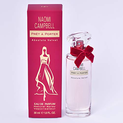 Naomi Campbell Prêt À Porter Absolute Velvet Eau de Parfum, 1er Pack (1 x 30 ml)