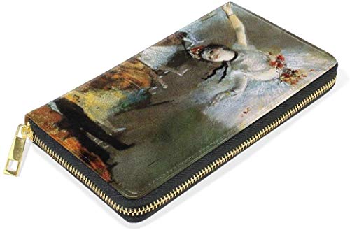 naotaori Cartera de Mujer Women's New Card Holder Wristlets Wallets The Star 1878 Dancer On Stage