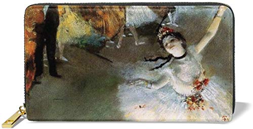 naotaori Cartera de Mujer Women's New Card Holder Wristlets Wallets The Star 1878 Dancer On Stage