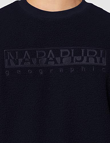 Napapijri TONGHE Sudadera, Azul (BLU Marine 176), S para Hombre
