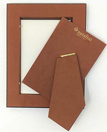 Natalini J-Louis Azzurra 13X18 Marco de Fotos con Soporte para Mesa, Tulipwood, Azul Claro, 13 X 18 X 1,5