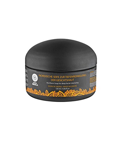 Natura siberica nórdicos Jabón para limpieza en profundidad la piel facial, 1er Pack (1 x 120 ml)