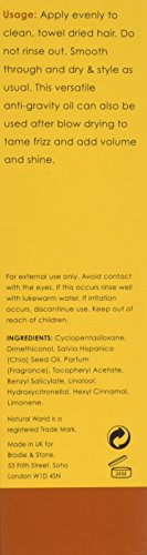 Natural World Chia Seed Oil Volume & Shine Oil 100 Ml - 100 ml