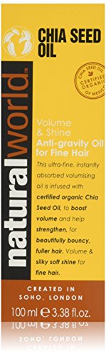 Natural World Chia Seed Oil Volume & Shine Oil 100 Ml - 100 ml