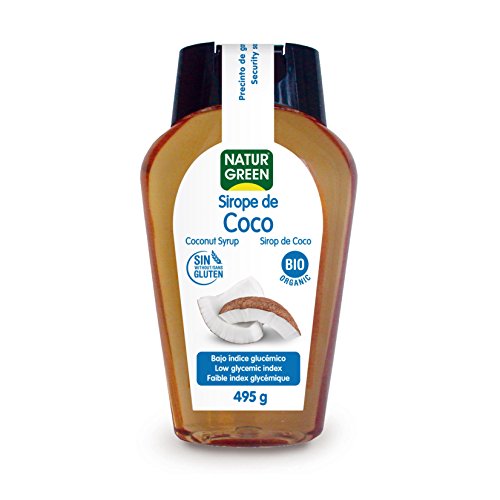 NaturGreen Sirope de Coco Bio, 360 ml/495 g