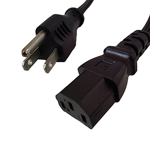 N.C. Cable Alimentación Type-B C13 Estados Unidos Canadá México PC MAC Ecran impresora