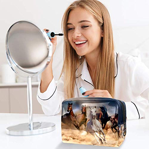 Neceser de Viaje Energiza Neceser Maquillaje Nolsas de Aseo Cosméticos Organizador Accesorios de Baño Viajes de Negocios Vacaciones 18.5x7.5x13cm