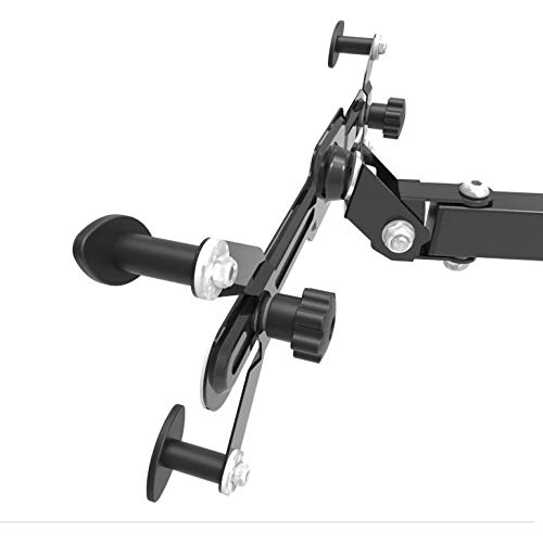 Negro Acero iPad Pro Tablet,Altura Regulable 10-100cm/3.9-39.3in Accesorios iPad Pro 2018 para iPad Pro 10.5/9.7/12.9, iPad Mini 2 3 4, iPad Air 2, iPhone X 8 7 Plus, 6S Plus, Samsung Galaxy Tab