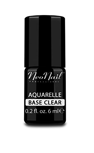neonail híbrida Manicura UV LED Uñas Gel Polish Soak Off Aquarelle Base transparente para uñas (6 ml)