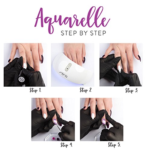 neonail híbrida Manicura UV LED Uñas Gel Polish Soak Off Aquarelle fucsia Nail Art 6 ml