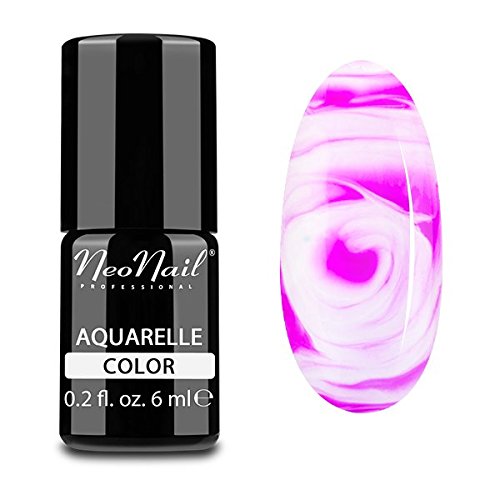 neonail híbrida Manicura UV LED Uñas Gel Polish Soak Off Aquarelle fucsia Nail Art 6 ml