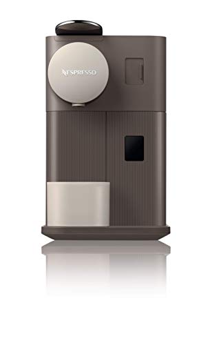 Nespresso EN500BW De'Longhi Lattissima One - Cafetera monodosis de cápsulas Nespresso con depósito de leche compacto, 19 bares, apagado automático, color moccha marrón 15x32x26cm